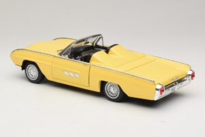 Ford Thunderbird Kabriolets Dzeltens Anson 1:18 30334-P1 Metāls — attēls 7 no 8