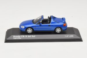 Honda CR-X del Sol EG2 Zils Metālisks Minichamps 1:43 400161931 Metāls