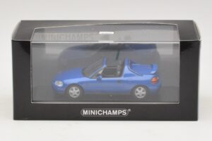 Honda CR-X del Sol EG2 Zils Metālisks Minichamps 1:43 400161931 Metāls — attēls 5 no 5