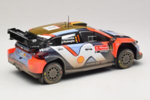 Hyundai i20 N Rally1 #1 T. Neuville / M. Wydaeghe Rally Portugal 2025 IXO 1:18 18RMC251B Metāls — attēls 2 no 6