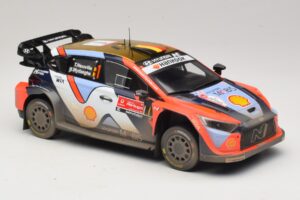Hyundai i20 N Rally1 #1 T. Neuville / M. Wydaeghe Rally Portugal 2025 IXO 1:18 18RMC251B Metāls — attēls 4 no 6
