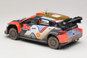 Hyundai i20 N Rally1 #1 T. Neuville / M. Wydaeghe Rally Portugal 2025 IXO 1:18 18RMC251B Metāls — attēls 5 no 6