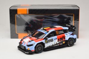 Hyundai i20 N Rally1 #11 T. Neuville / M. Wydaeghe Rally Monte Carlo 2026 IXO 1:18 18RMC270B Metāls — attēls 6 no 6