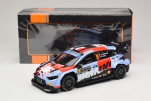 Hyundai i20 N Rally1 #16 A. Fourmaux / A. Coria Rally Monte Carlo 2026 IXO 1:18 18RMC270A Metāls — attēls 6 no 6