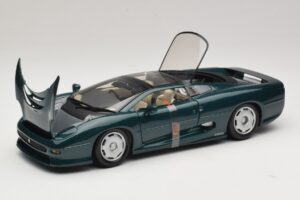 Jaguar XJ220 Zaļš Metālisks Maisto 1:18 31807 Metāls — attēls 2 no 8