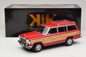 Jeep Grand Wagoneer Sarkans KK-Scale 1:18 KKDC181112 Metāls — attēls 6 no 6