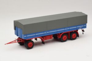 Kassbohrer 3-Achs Zils Melns Minichamps 1:43 439161090 Metāls