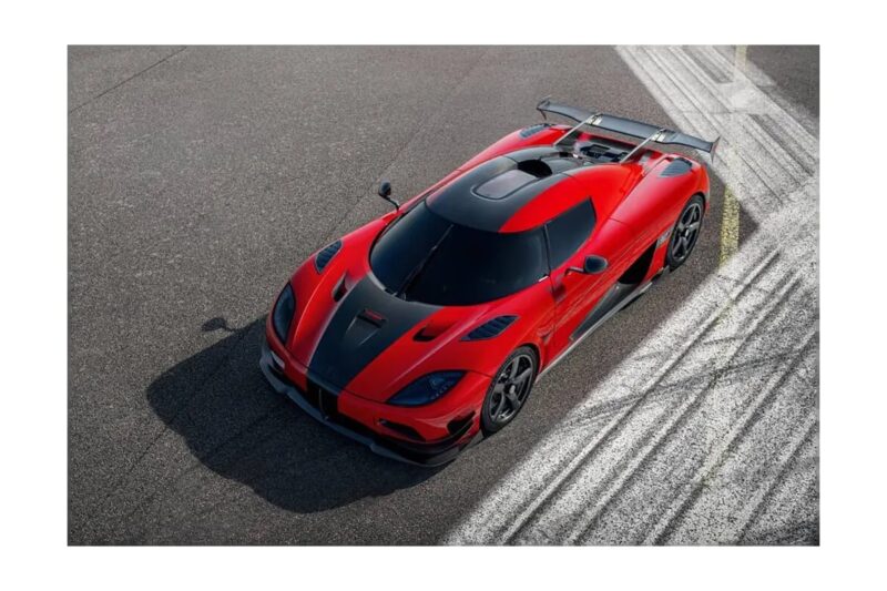 Koenigsegg Agera RS Draco Red GT Spirit 1:18 GT980 Sveķi