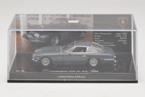 Lamborghini 400 GT 2+2 Pelēks Minichamps 1:43 436103310 Metāls — attēls 4 no 5