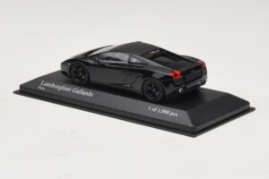 Lamborghini Gallardo Melns Minichamps 1:43 400103504 Metāls — attēls 3 no 5