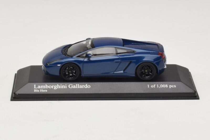 Lamborghini Gallardo Blue Metallic Minichamps 1:43 Lamborghini Gallardo Blue Metallic Minichamps 1:43 400103505 Metāls