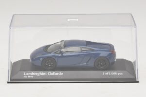 Lamborghini Gallardo Blue Metallic Minichamps 1:43 400103505 Metāls — attēls 4 no 5