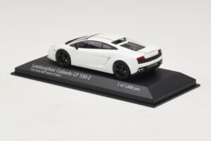 Lamborghini Gallardo LP550-2 Tricolore Balts Minichamps 1:43 400103801 Metāls — attēls 3 no 5