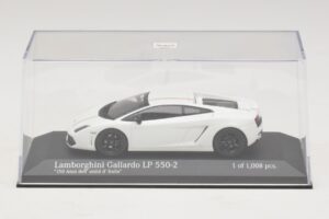 Lamborghini Gallardo LP550-2 Tricolore Balts Minichamps 1:43 400103801 Metāls — attēls 4 no 5