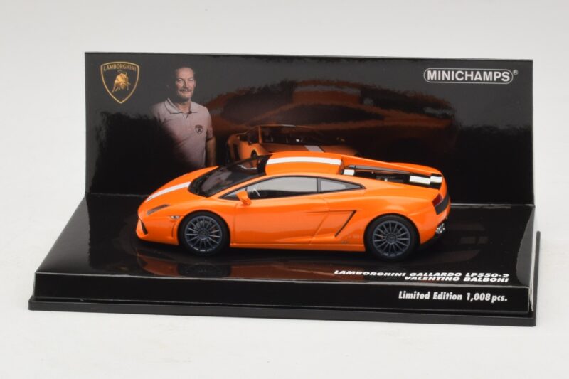 Lamborghini Gallardo LP550-2 Valentino Balboni Minichamps 1:43 436103802 Metāls
