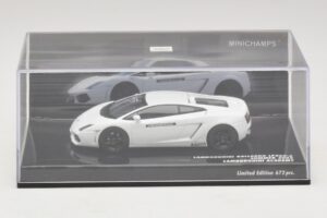 Lamborghini Gallardo LP560-4 Academy Balts Minichamps 1:43 436103801 Metāls — attēls 4 no 5