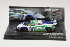 Lamborghini Gallardo LP600 GT3 #34 Reiter Engineering H-J. Stuck 24 Hours of Nurburgring 2011 Minichamps 1:43 Lamborghini Gallardo LP600 GT3 #34 Reiter Engineering H-J. Stuck 24 Hours of Nurburgring 2011 Minichamps 1:43 437111284 Metāl