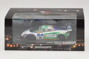 Lamborghini Gallardo LP600 GT3 #34 Reiter Engineering H-J. Stuck 24 Hours of Nurburgring 2011 Minichamps 1:43 437111284 Metāl — attēls 5 no 5