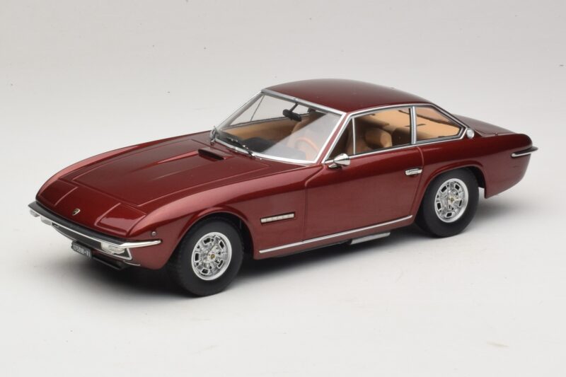Lamborghini Islero S Sarkans Metālisks KK-Scale 1:18 KKDC181582 Metāls