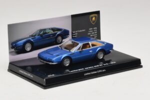 Lamborghini Jarama 400 GTS Zils Minichamps 1:43 436103400 Metāls — attēls 2 no 5