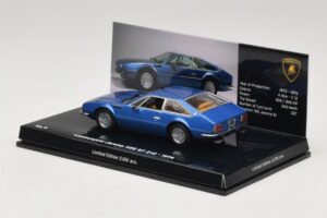 Lamborghini Jarama 400 GTS Zils Minichamps 1:43 436103400 Metāls — attēls 3 no 5