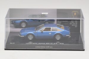 Lamborghini Jarama 400 GTS Zils Minichamps 1:43 436103400 Metāls — attēls 4 no 5