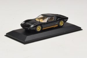 Lamborghini Miura P400 Melns Minichamps 1:43 430103004 Metāls — attēls 2 no 5