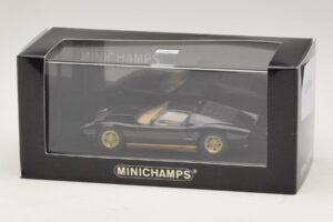Lamborghini Miura P400 Melns Minichamps 1:43 430103004 Metāls — attēls 5 no 5