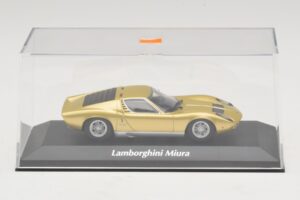 Lamborghini Miura P400 Zelta Maxichamps 1:43 940103002 Metāls — attēls 4 no 5