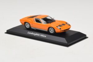 Lamborghini Miura P400 Oranžs Maxichamps 1:43 940103001 Metāls — attēls 3 no 5