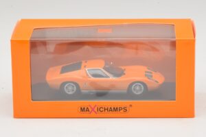Lamborghini Miura P400 Oranžs Maxichamps 1:43 940103001 Metāls — attēls 5 no 5