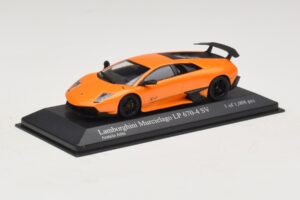 Lamborghini Murcielago LP670-4 SV Oranžs Metālisks Minichamps 1:43 400103942 Metāls — attēls 2 no 5