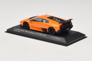 Lamborghini Murcielago LP670-4 SV Oranžs Metālisks Minichamps 1:43 400103942 Metāls — attēls 3 no 5