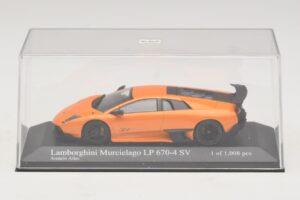 Lamborghini Murcielago LP670-4 SV Oranžs Metālisks Minichamps 1:43 400103942 Metāls — attēls 4 no 5