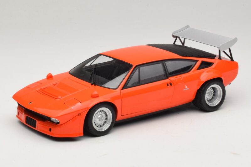 Lamborghini Urraco Rally Oranžs Kyosho 1:18 08445P Metāls