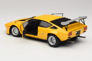 Lamborghini Urraco Rally Pearl Yellow Kyosho 1:18 08445GY Metāls — attēls 5 no 8
