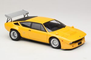 Lamborghini Urraco Rally Pearl Yellow Kyosho 1:18 08445GY Metāls — attēls 6 no 8
