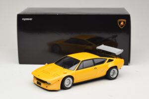 Lamborghini Urraco Rally Pearl Yellow Kyosho 1:18 08445GY Metāls — attēls 8 no 8