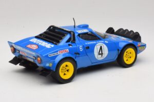 Lancia Stratos HF #4 B. Darniche / A. Mahe Rally Monte Carlo 1979 Solido 1:18 9019 Metāls — attēls 3 no 8