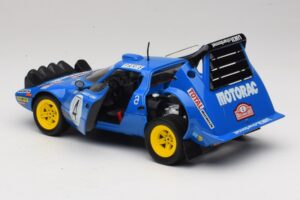 Lancia Stratos HF #4 B. Darniche / A. Mahe Rally Monte Carlo 1979 Solido 1:18 9019 Metāls — attēls 5 no 8