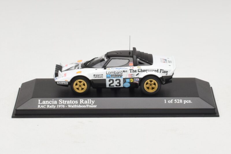Lancia Stratos Rally #23 Walfridson / Frazer RAC Rally 1976 Minichamps 1:43 Lancia Stratos Rally #23 Walfridson / Frazer RAC Rally 1976 Minichamps 1:43 430761223 Metāls