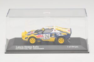 Lancia Stratos Rally #24 F. Tabaton / Radaelli San Remo Rally 1980 Minichamps 1:43 430801224 Metāls — attēls 4 no 5