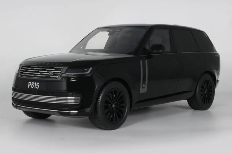Land Rover Range Rover SV L460 Melns GT Spirit 1:12 GT557 Sveķi