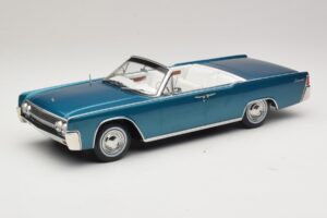Lincoln Continental Convertible Tirkīza Metālisks KK-Scale 1:18 KKDC181524 Metāls
