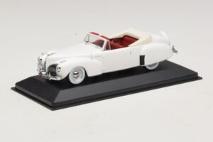 Lincoln Continental Kabriolets Balts Minichamps 1:43 400082501 Metāls — attēls 2 no 5