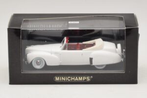 Lincoln Continental Kabriolets Balts Minichamps 1:43 400082501 Metāls — attēls 5 no 5