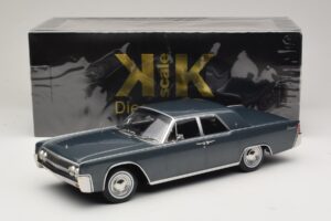 Lincoln Continental Pelēks Metālisks Marnie KK-Scale 1:18 KKDC181482 Metāls — attēls 6 no 6