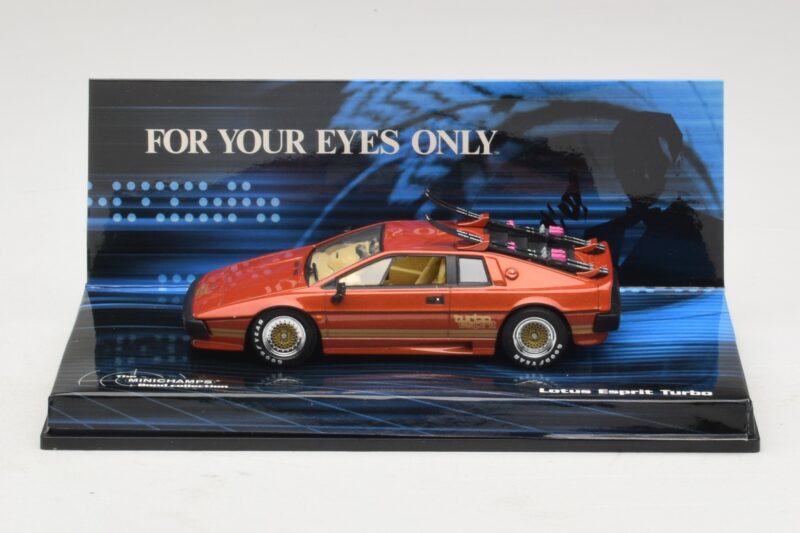 Lotus Esprit Turbo For Your Eyes Only Minichamps 1:43 400135260 Metāls