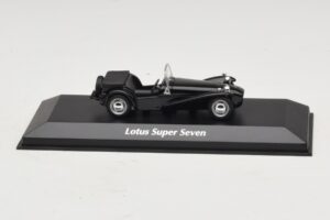 Lotus Super Seven Melns Maxichamps 1:43 940113631 Metāls