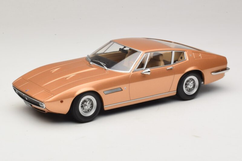 Maserati Ghibli Zeltains Metālisks KK-Scale 1:18 KKDC181274 Metāls